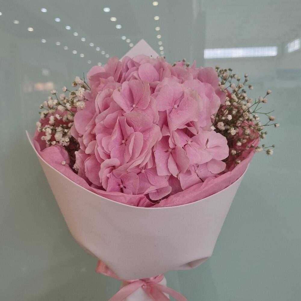 Букет из гортензии "Пломбир"