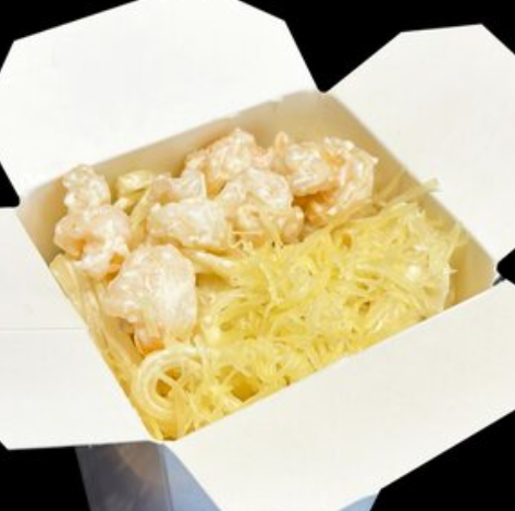 Паста Морская с креветкой и с лапшой