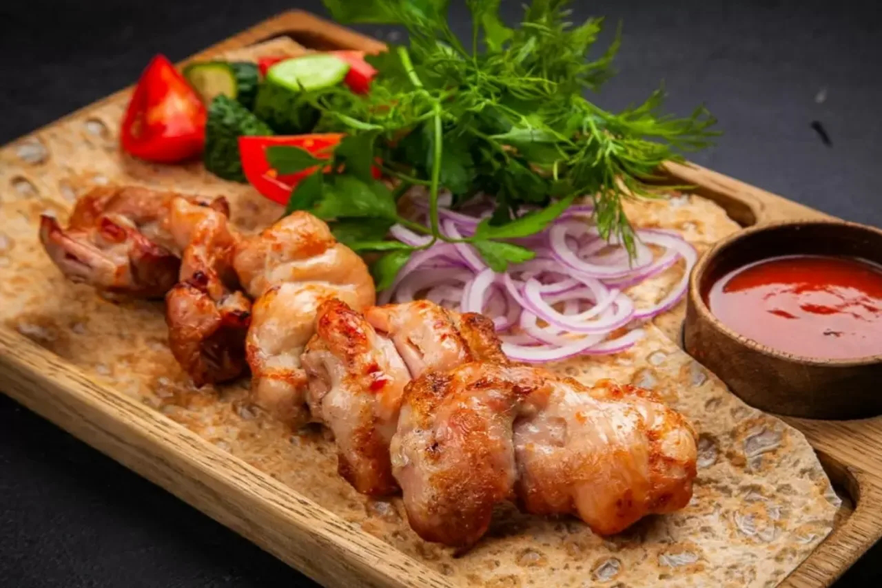 Шашлык куриное бедро