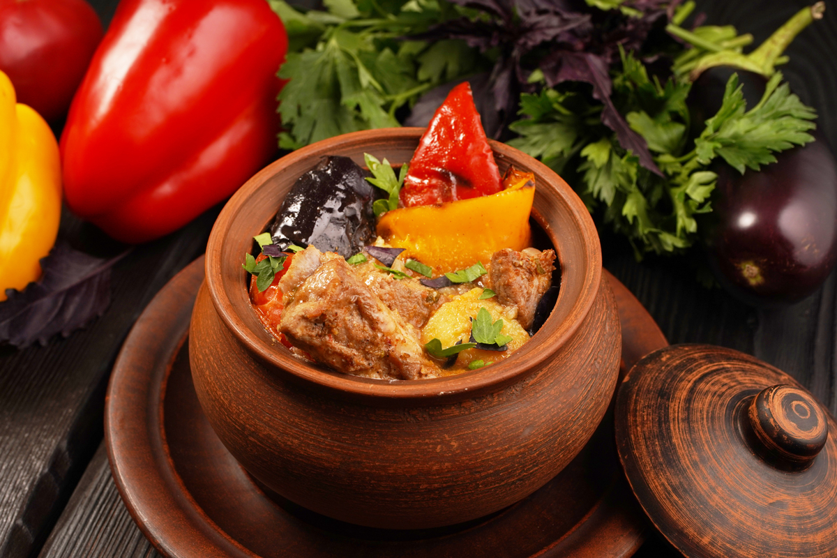 Чанахи с бараниной