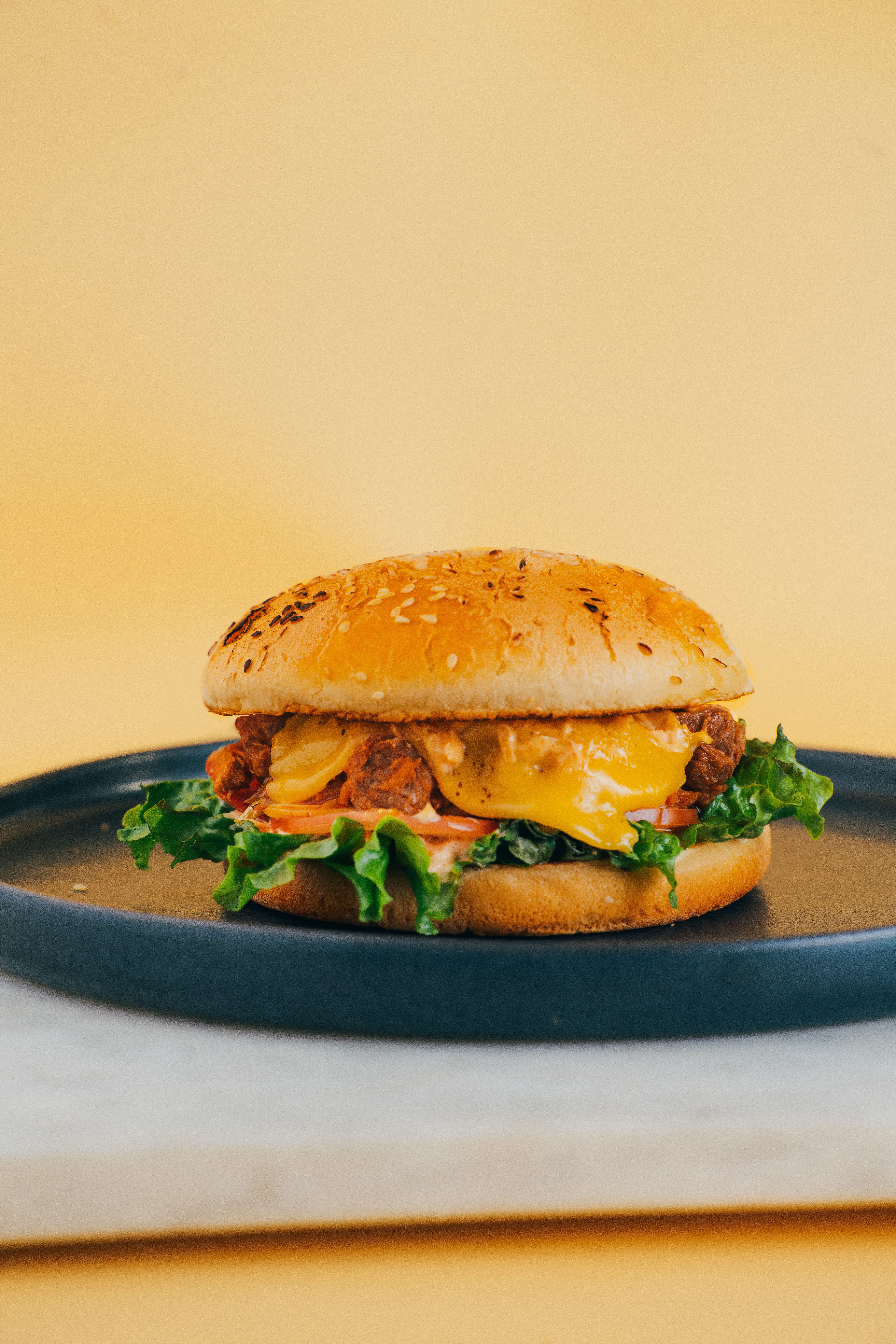 Корейский бургер бульдог