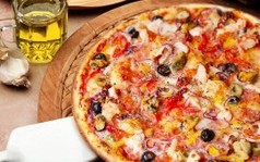 Пицца с морепродуктами 30 см