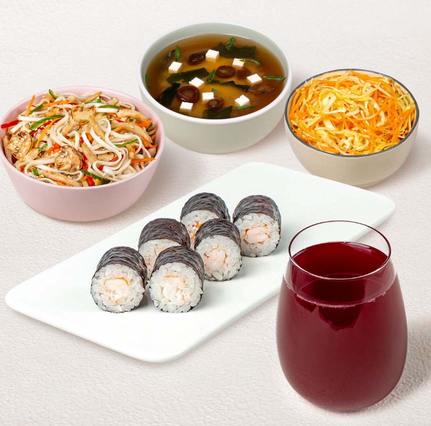 Бизнес-ланч XL с морсом