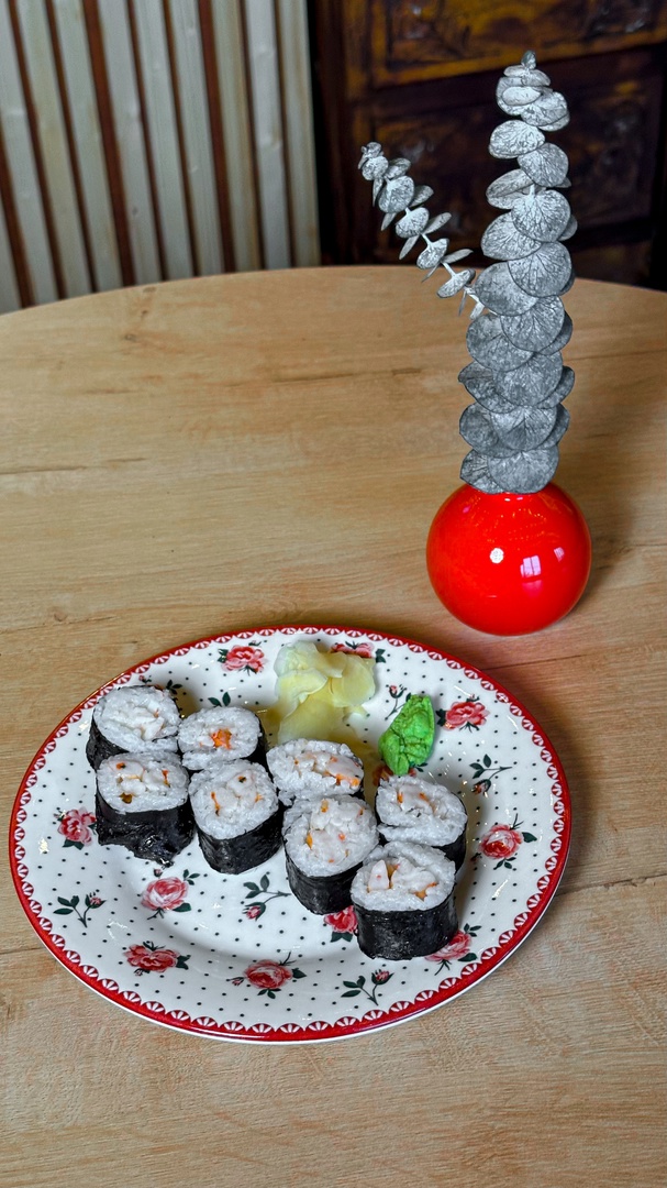 Маки с креветкой