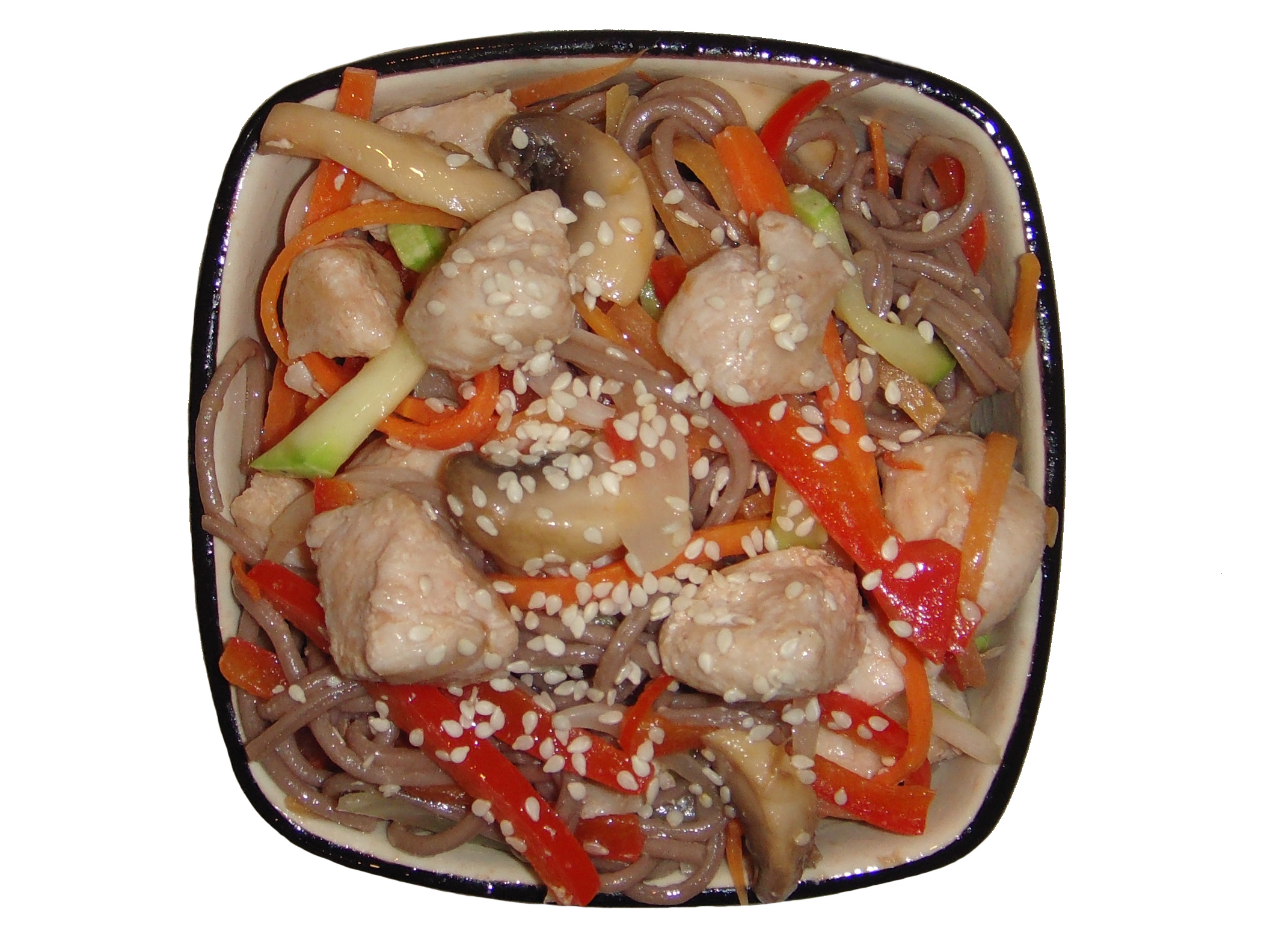 Соба с индейкой