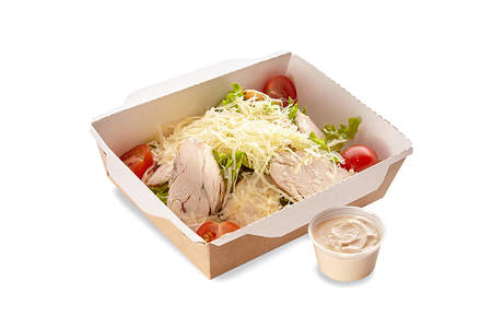 Цезарь с курицей