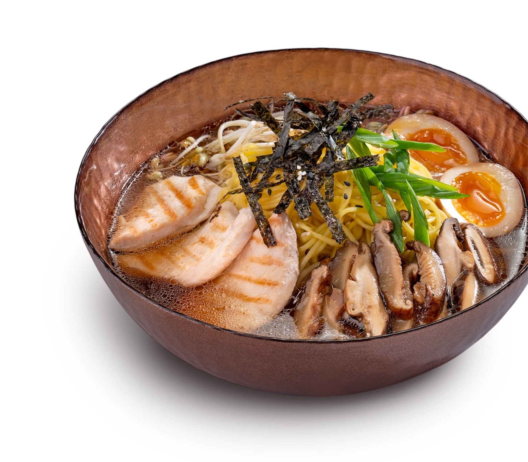 Рамен с курицей