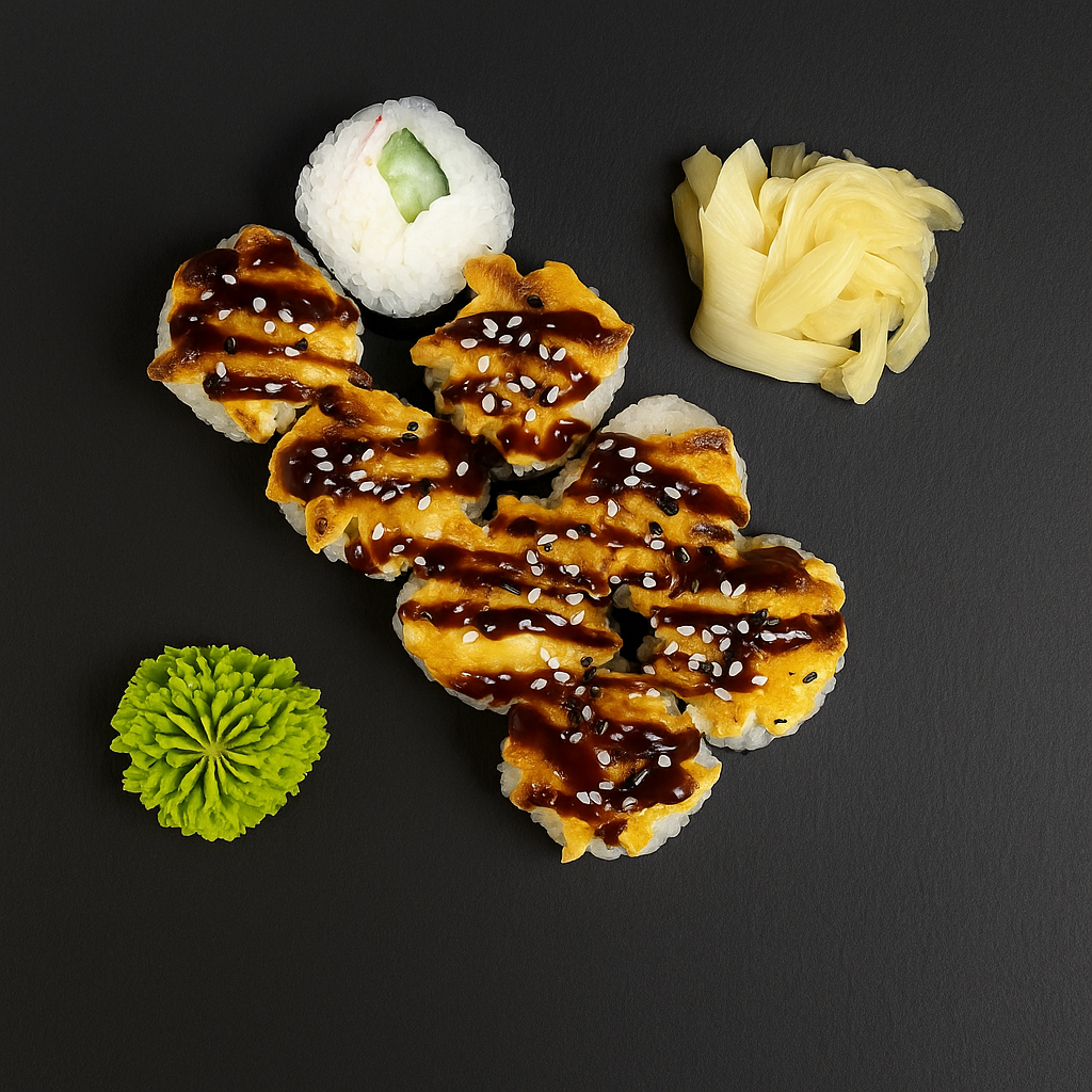 Запечённый с крабом