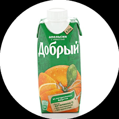 Сок Апельсиновый 1л