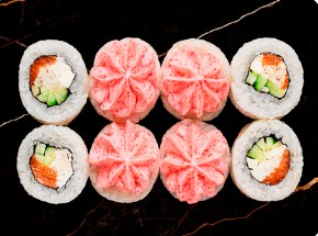 Лава с лососем