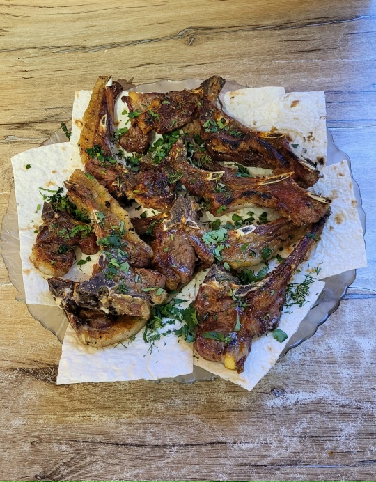 Баранина на косточке (антрекот)