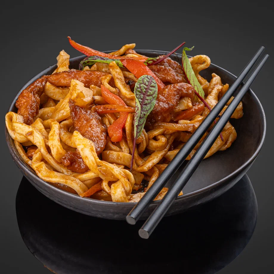 WOK с морепродуктами