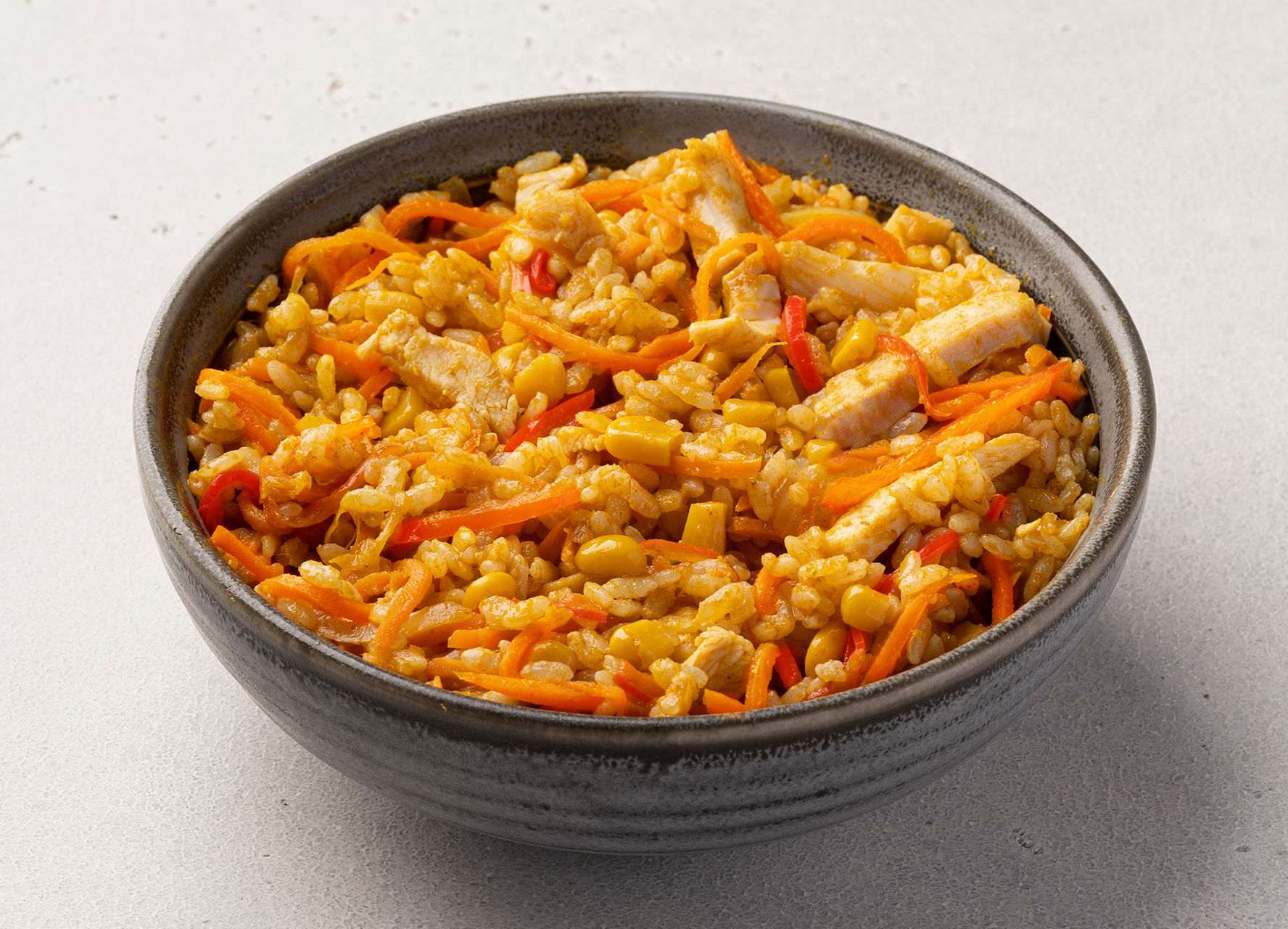 Wok карри с рисом L