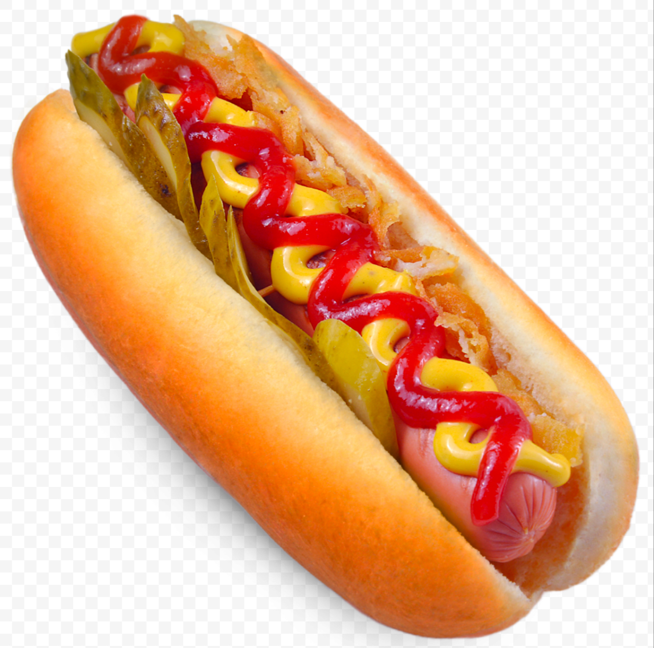 Хот-дог соленый огурчик 