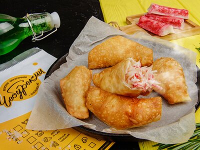 ЧебурекМи с крабовым мясом