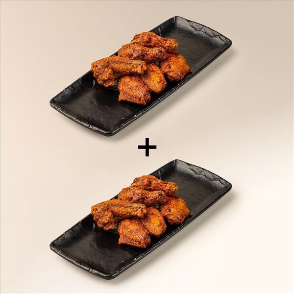 Острые куриные крылья кимчи (двойная порция) 12шт