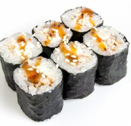 Хосомаки с угрем