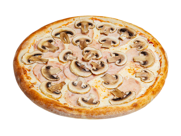 С ветчиной и грибами 32см