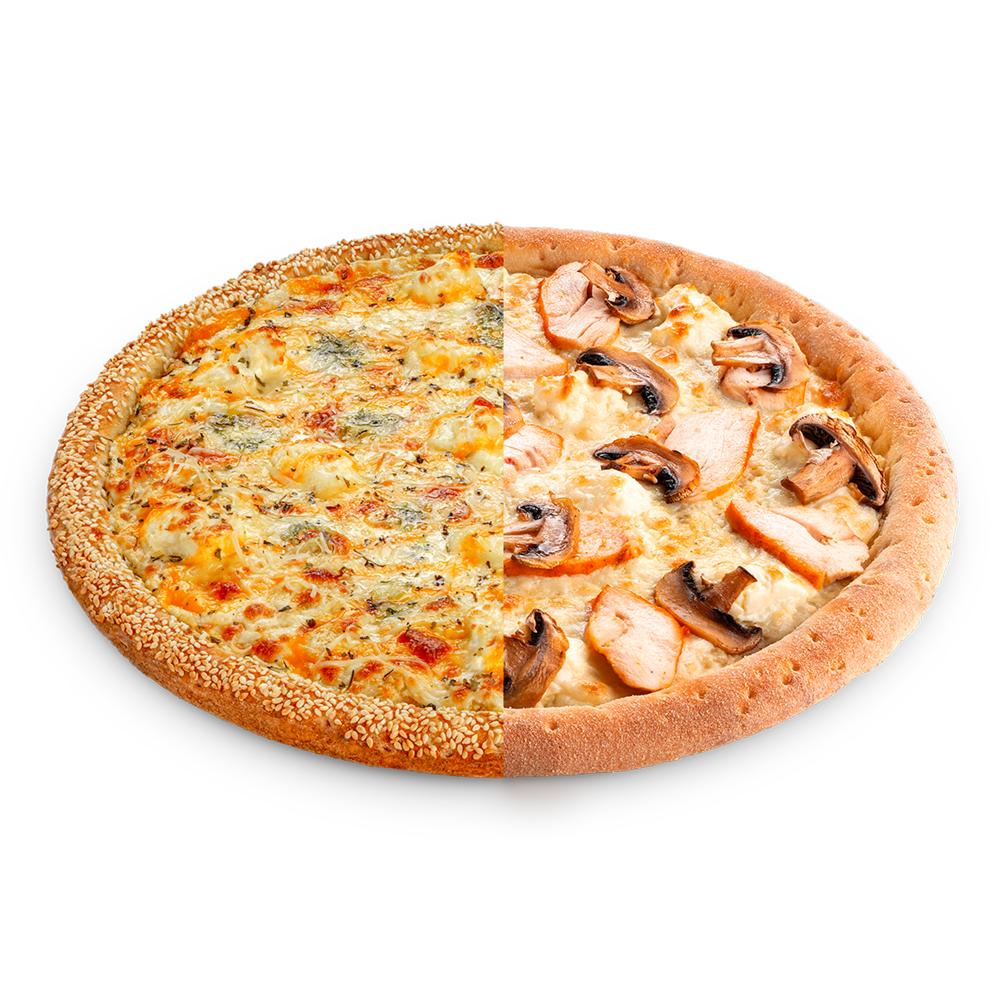 Половинки Шесть сыров 36+Жульен 36