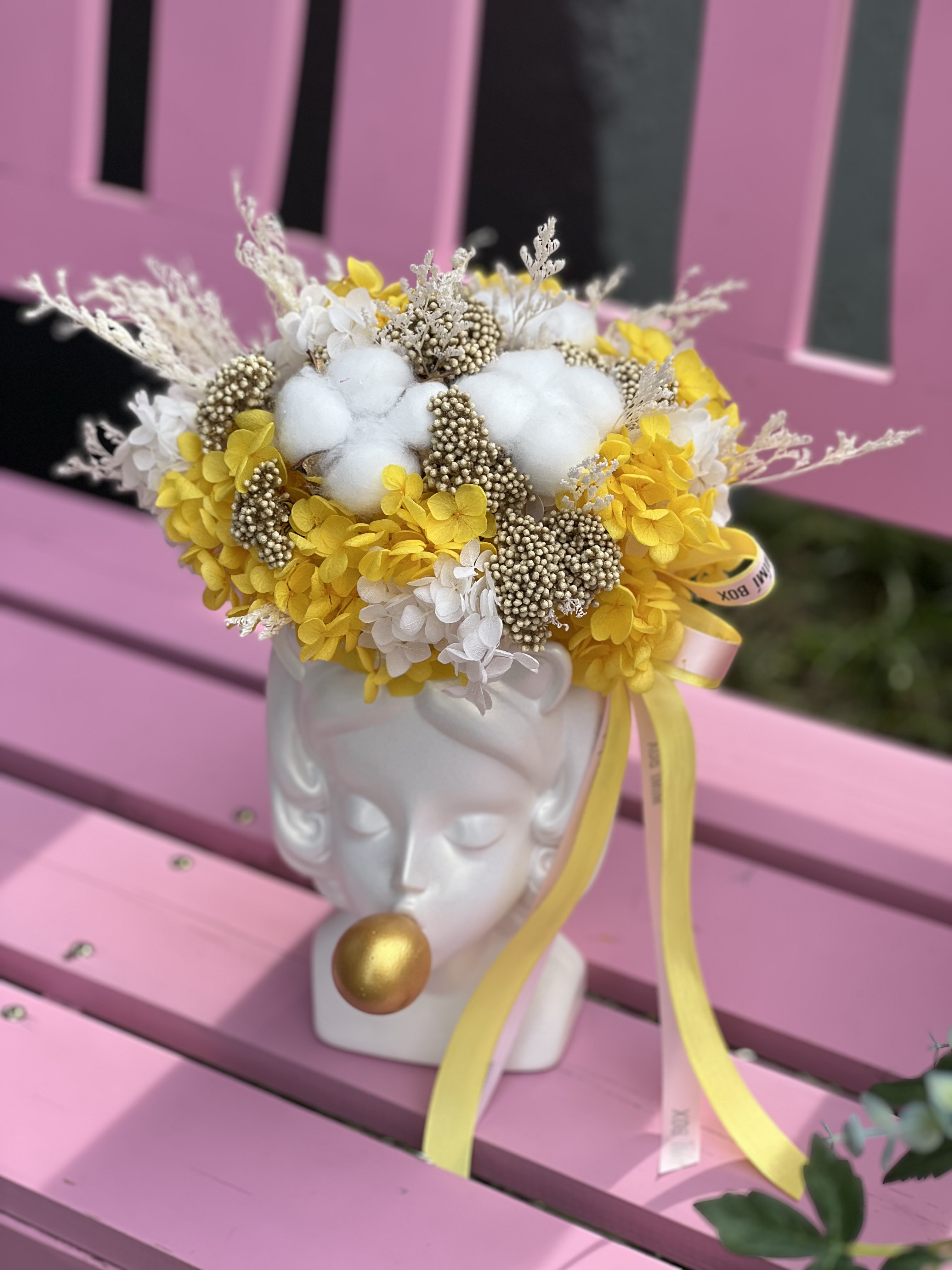 Стабилизированная композиция в кашпо 13