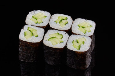 Маки роллы огурец