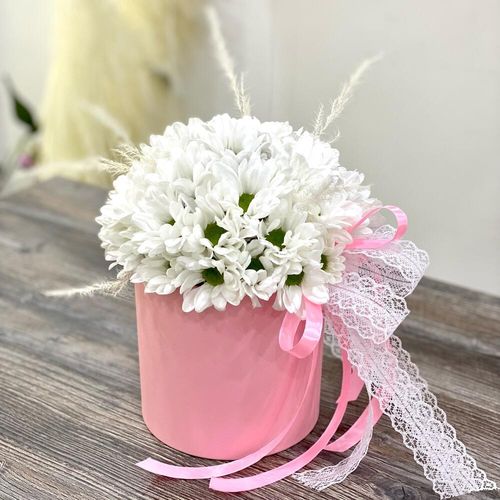 Ромашки в коробке (к1852)