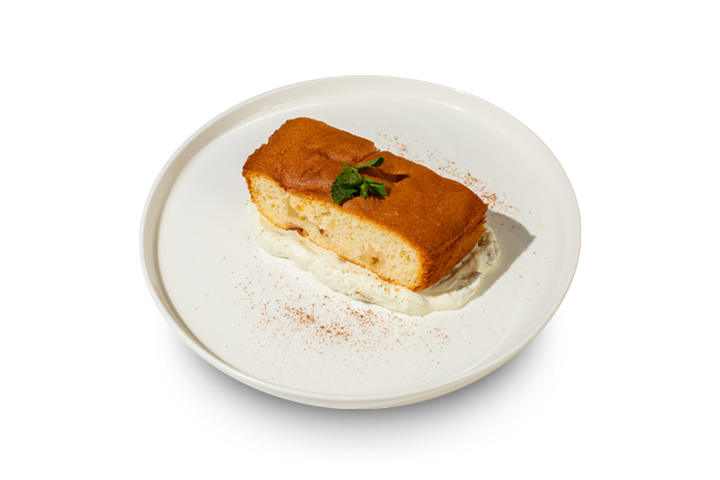 Шарлотка с яблоками