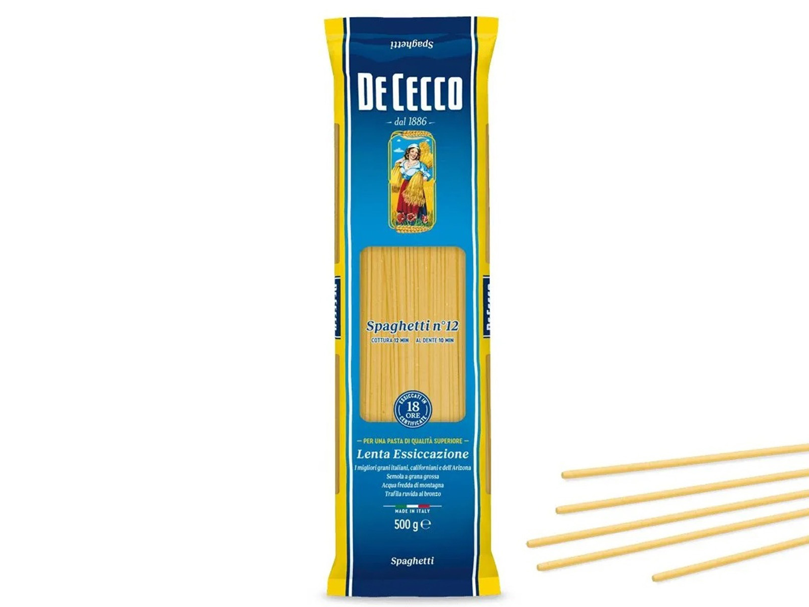 Паста De Cecco №12 Спагетти