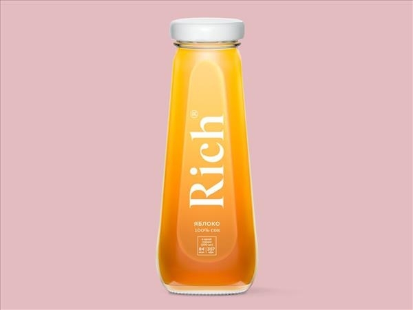 "Rich" яблоко 0,2л, ст.б.