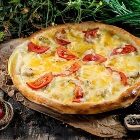 Пицца Сырная цыпа