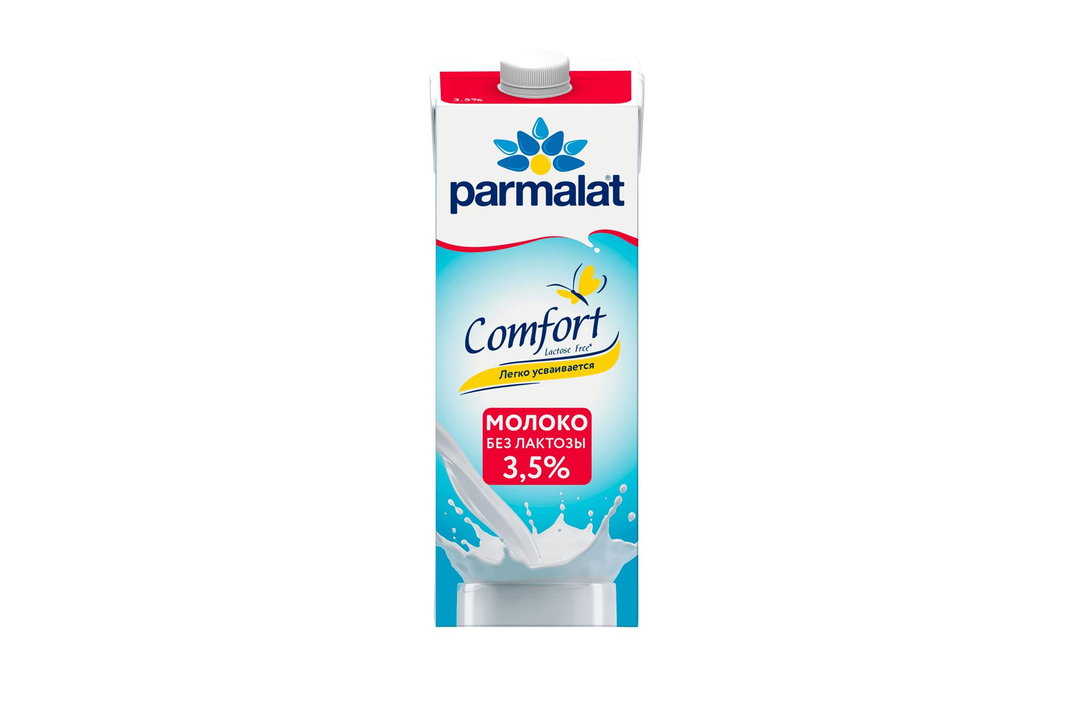Молоко Parmalat Comfort Безлактозное 3,5% 1 л