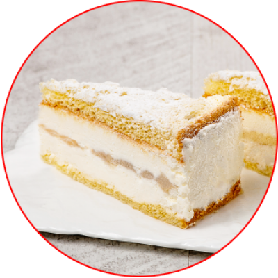 Торт "рикотта-груша"