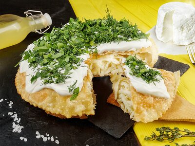 Пирог с сыром