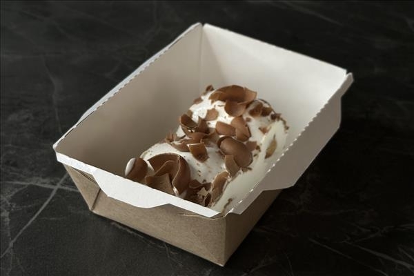 Торт профитроль белый