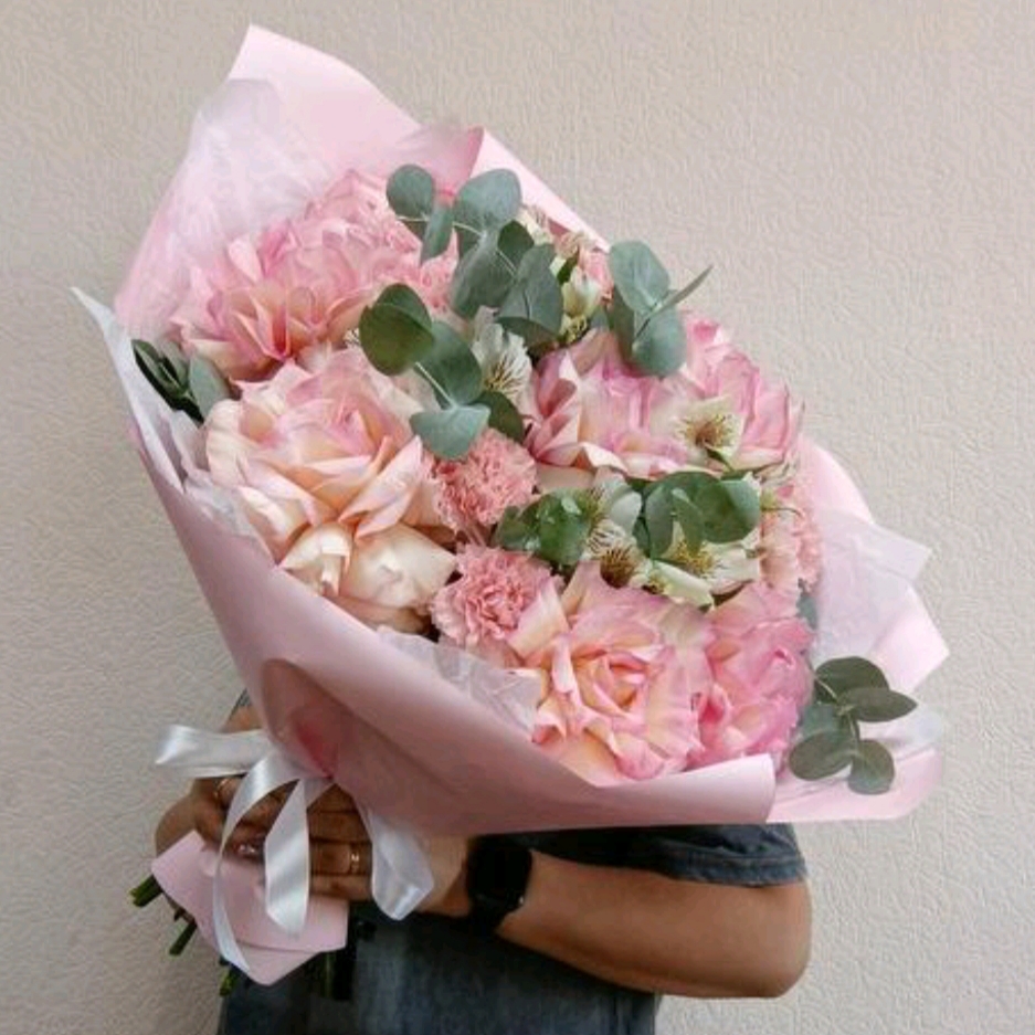 Wow-букет с французскими розами