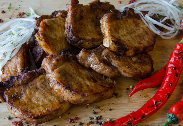 1 кг из свиной корейки