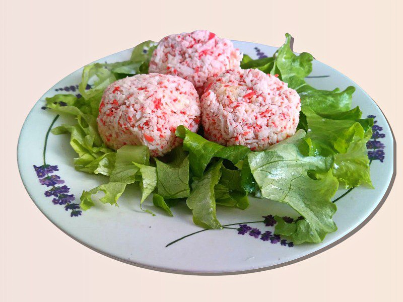 Крабовый шарик