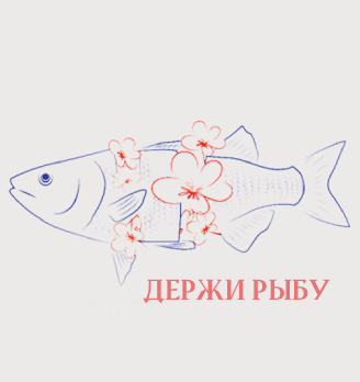Держи Рыбу - логотип