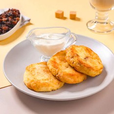 Сырники с изюмом