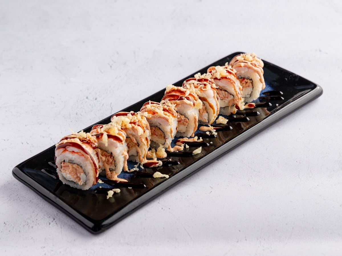 Сливочный краб с креветкой