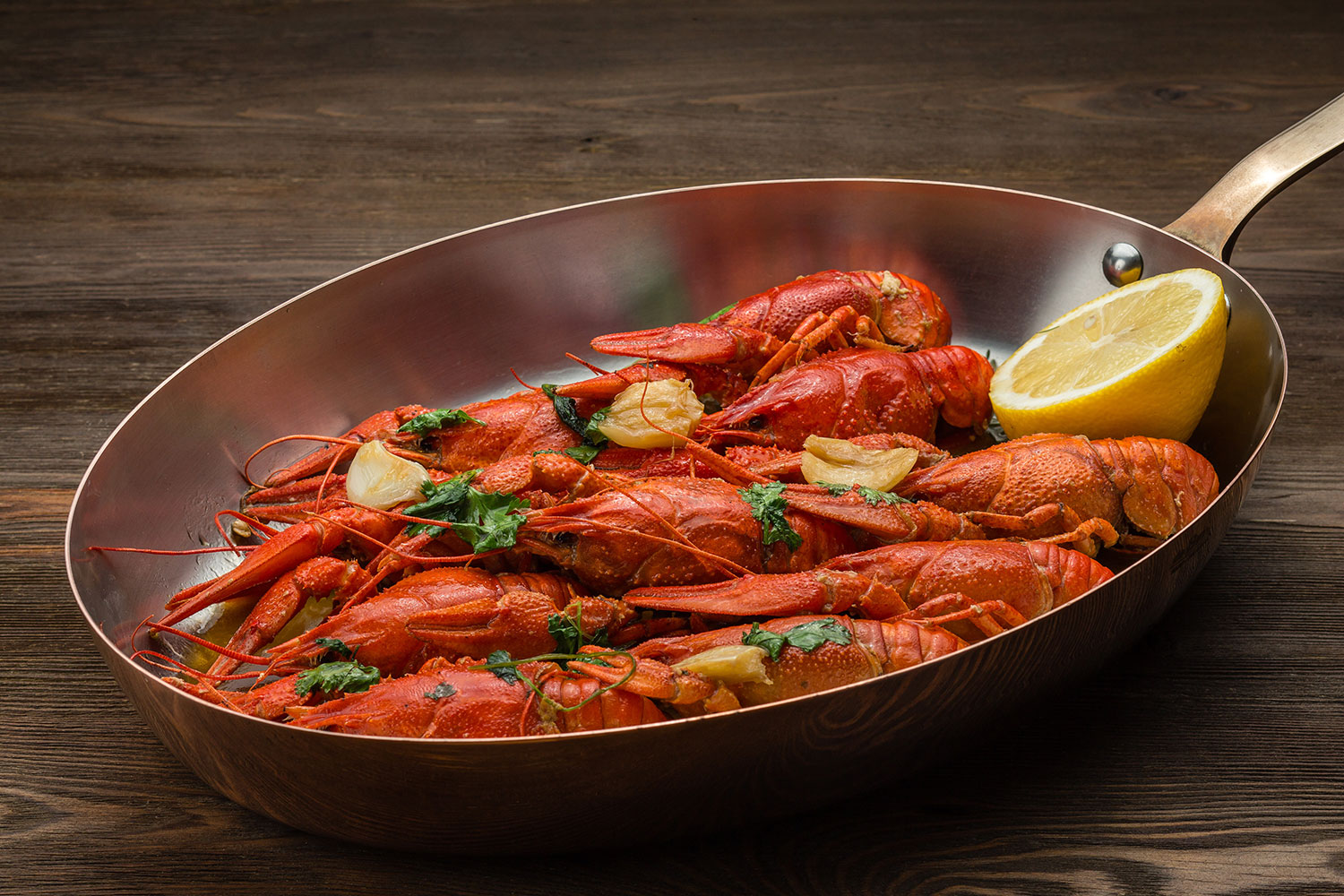 Жареные раки 