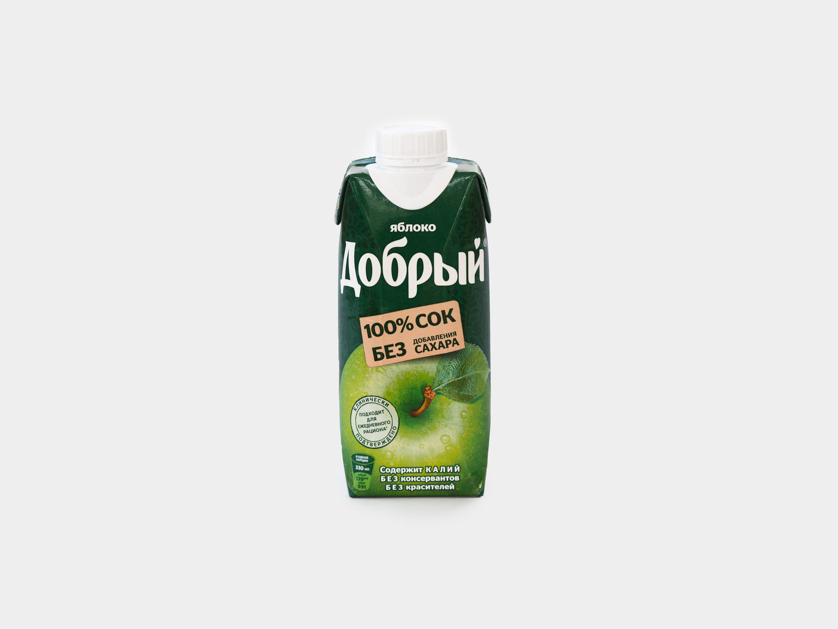 Сок Добрый 0,33л
