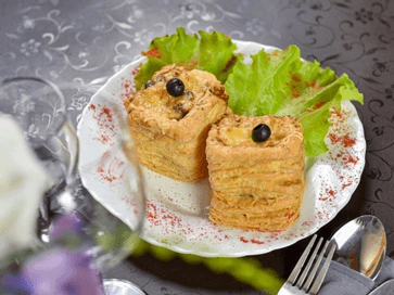 Жюльен с курицей