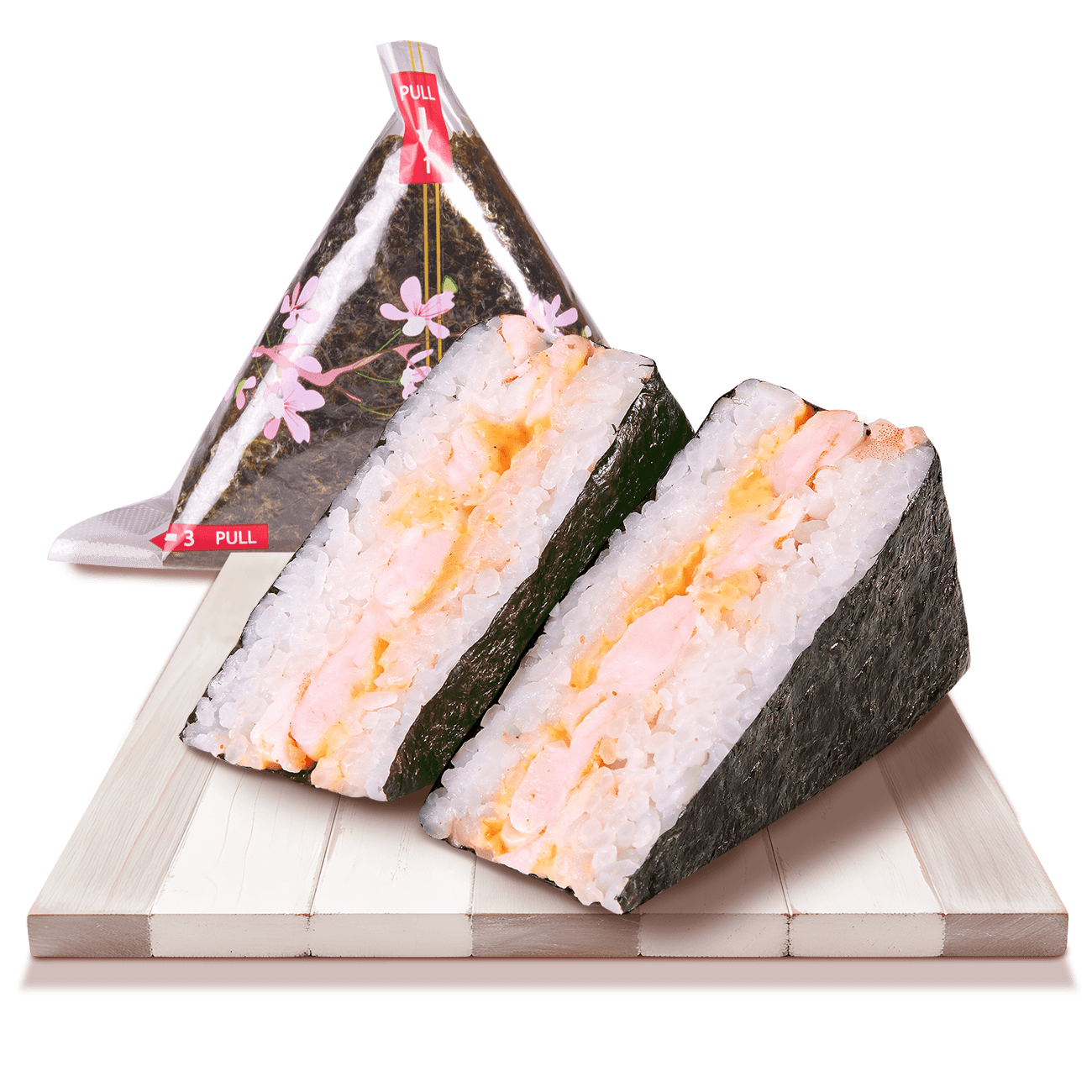 Онигири с креветкой (1шт)