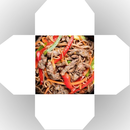Wok соба со свининой