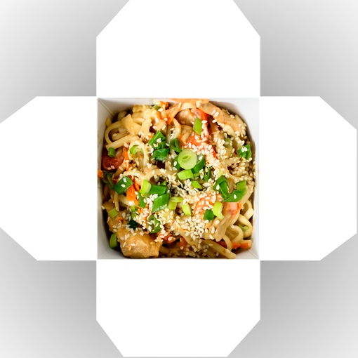 Wok удон со свининой