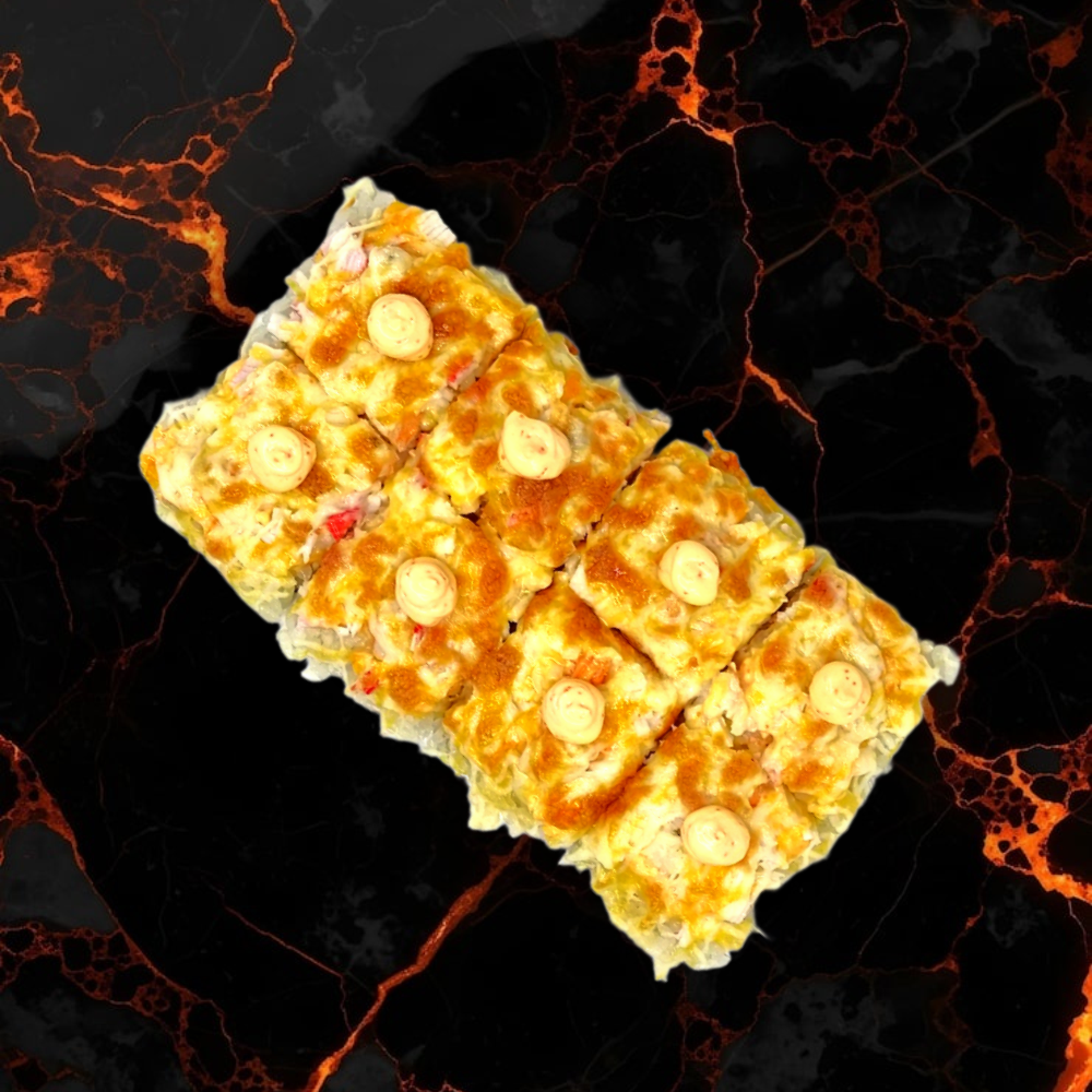 С ТИГРОВОЙ КРЕВЕТКОЙ И СНЕЖНЫМ КРАБОМ