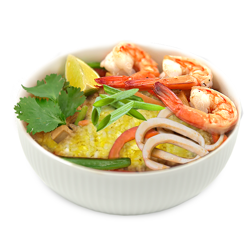 Тяхан том ям с морепродуктами