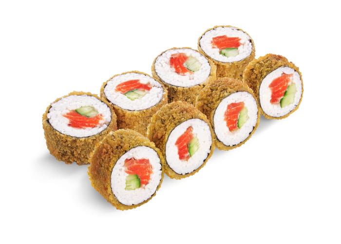 Жареный Сяке ролл