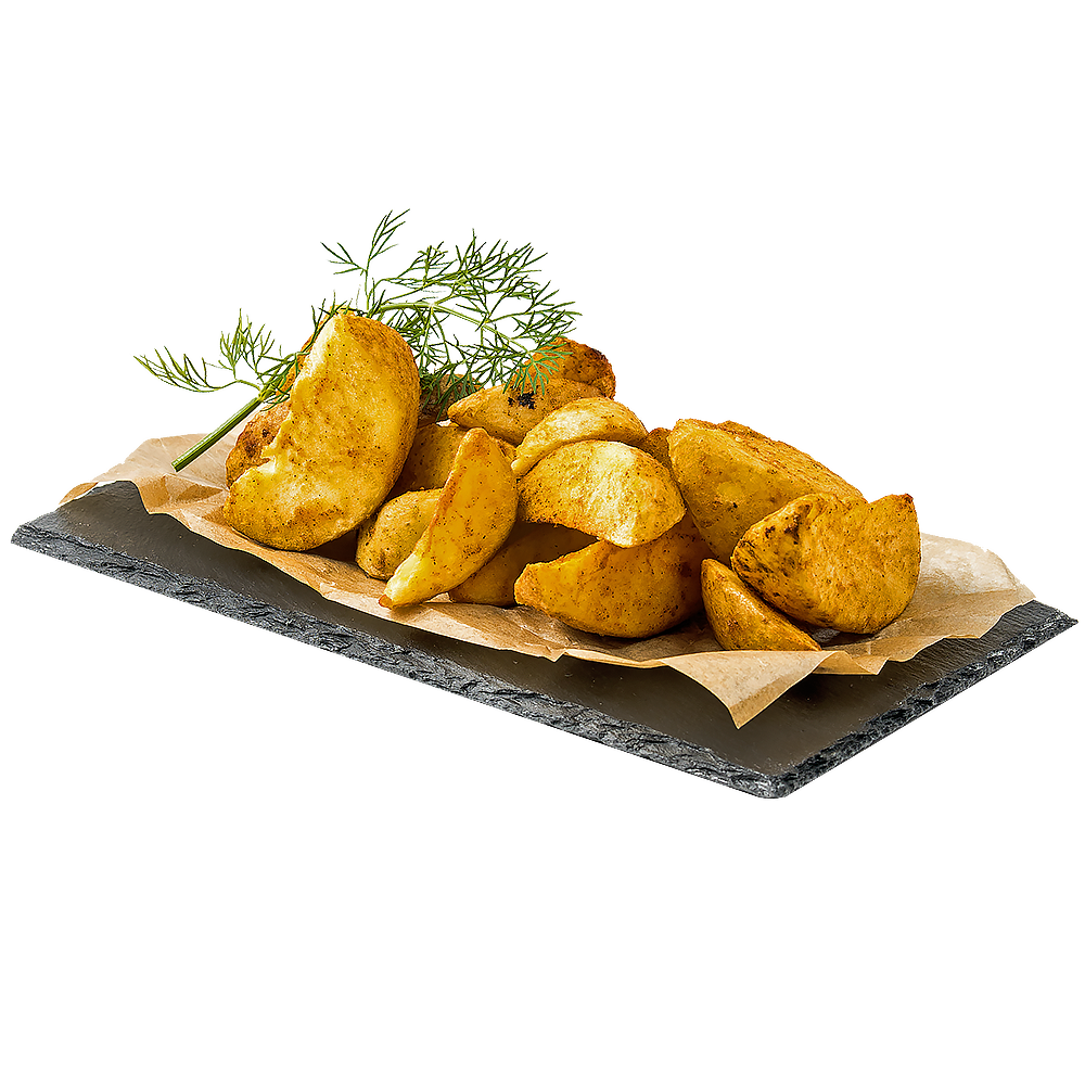 Пикантный картофель в специях